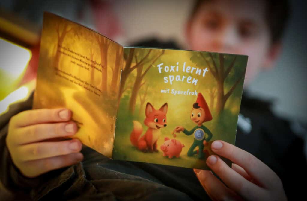 Foxi lernt Sparen c Sparkasse OOe Stiftinger 1